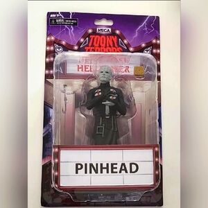 NECA Toony Terrors Hellraiser Pinhead Action Figure Horror Cenobite Halloween